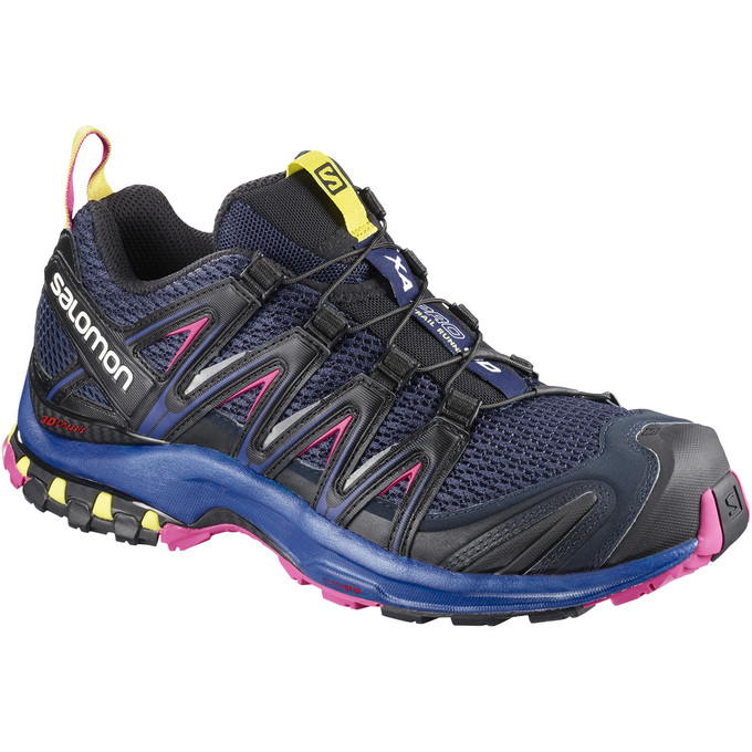 Chaussures De Trail Running Salomon Femme Noir - Salomon XA PRO 3D W - France (8947-LHJRU)